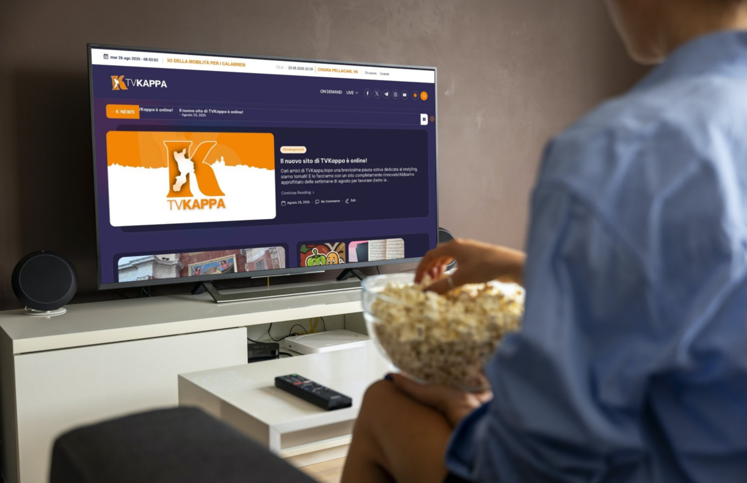 Il nuovo sito di TVKappa è online!